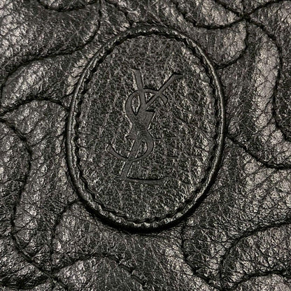 Saint Laurent Shoulder Bag Purse YSL Cassandra Black Authentic