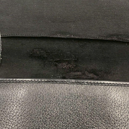 Saint Laurent Shoulder Bag Purse YSL Cassandra Black Authentic