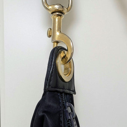 Saint Laurent Shoulder Bag Purse Navy Authentic