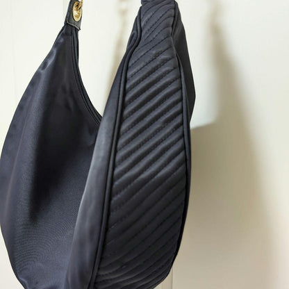 Saint Laurent Shoulder Bag Purse Navy Authentic