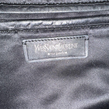 Saint Laurent Hand Bag Tote Purse Nylon Pink Authentic