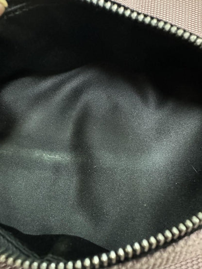 Saint Laurent Hand Bag Tote Purse Nylon Pink Authentic
