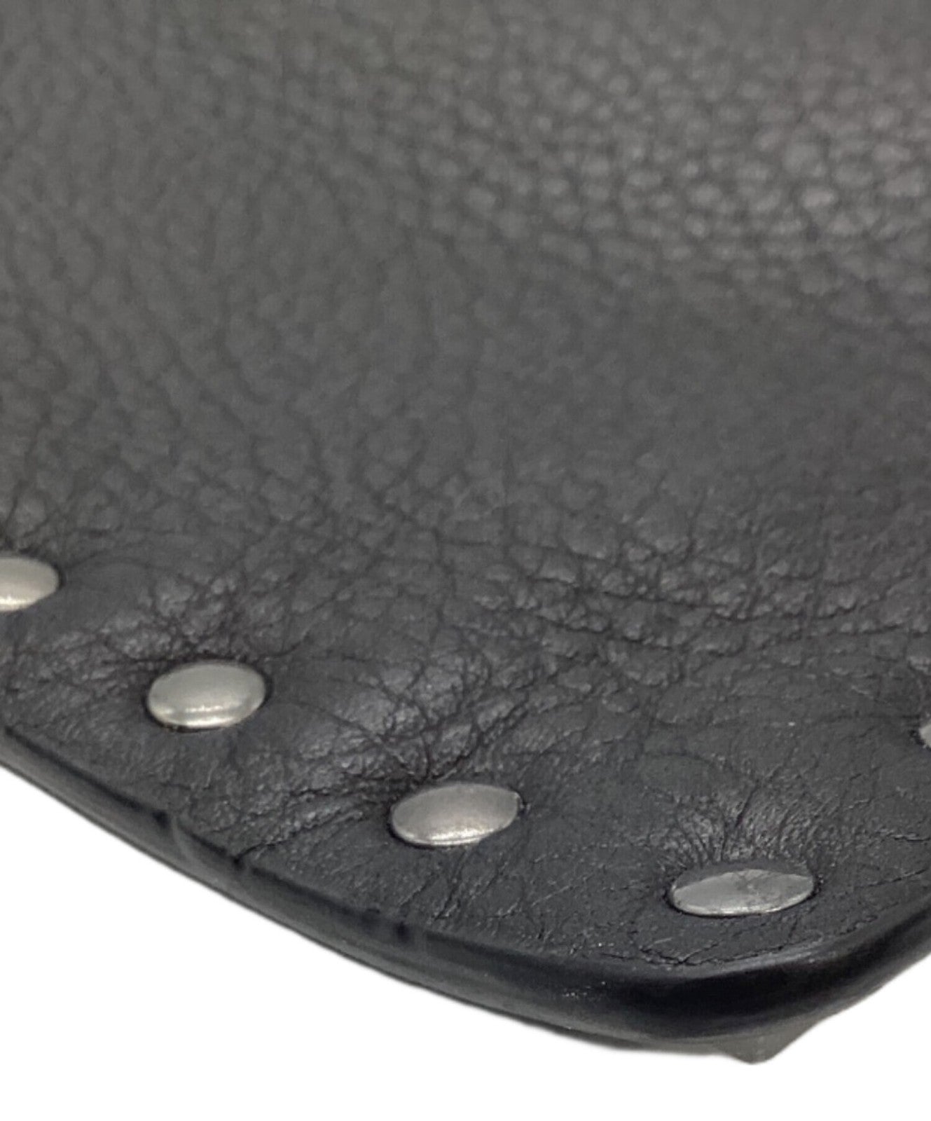 Valentino Garavani Clutch Bag Second Bag Studs Black Authentic