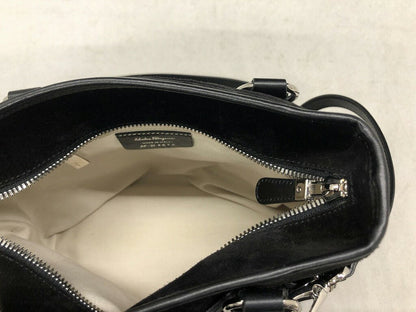Salvatore Ferragamo Hand Shoulder Bag Tote Purse 2way Suede Black Authentic