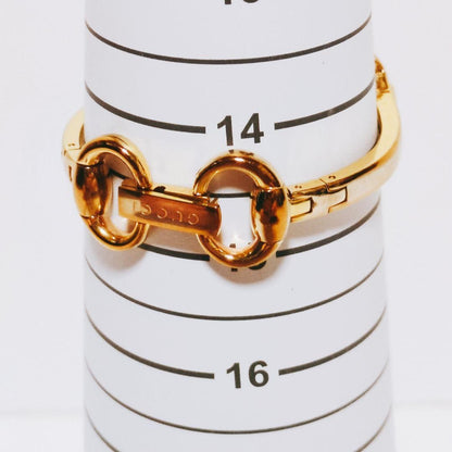 GUCCI Watch Wristwatch GG Gold Women's Authentic