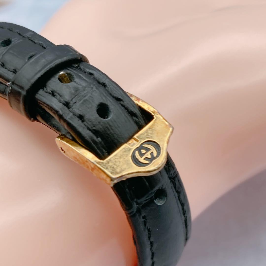 GUCCI 6000.2.L Quartz Watch Wristwatch Sherry Line Gold Red Green Women's Auth