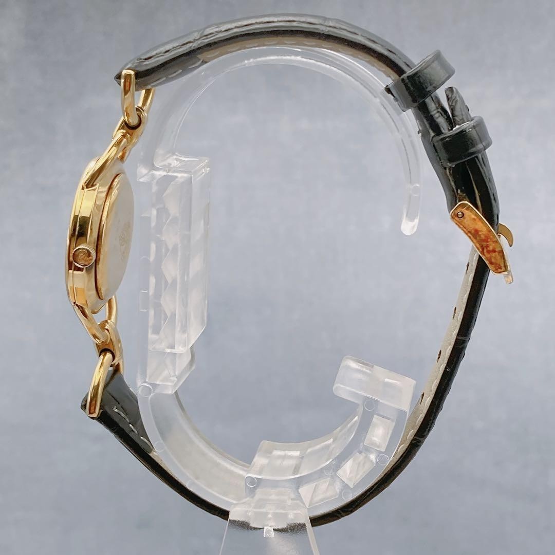 GUCCI 6000.2.L Quartz Watch Wristwatch Sherry Line Gold Red Green Women's Auth