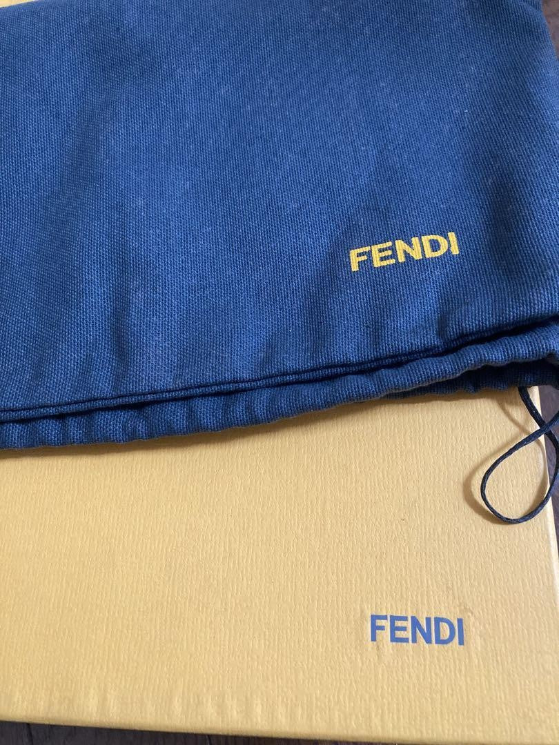 FENDI Short Boots Shoes EU 37 US 7 Suede Black Authentic