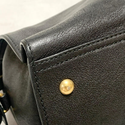 Saint Laurent Cabas Y Line Handbag Shoulder Bag YSL Cassandra Purse Black