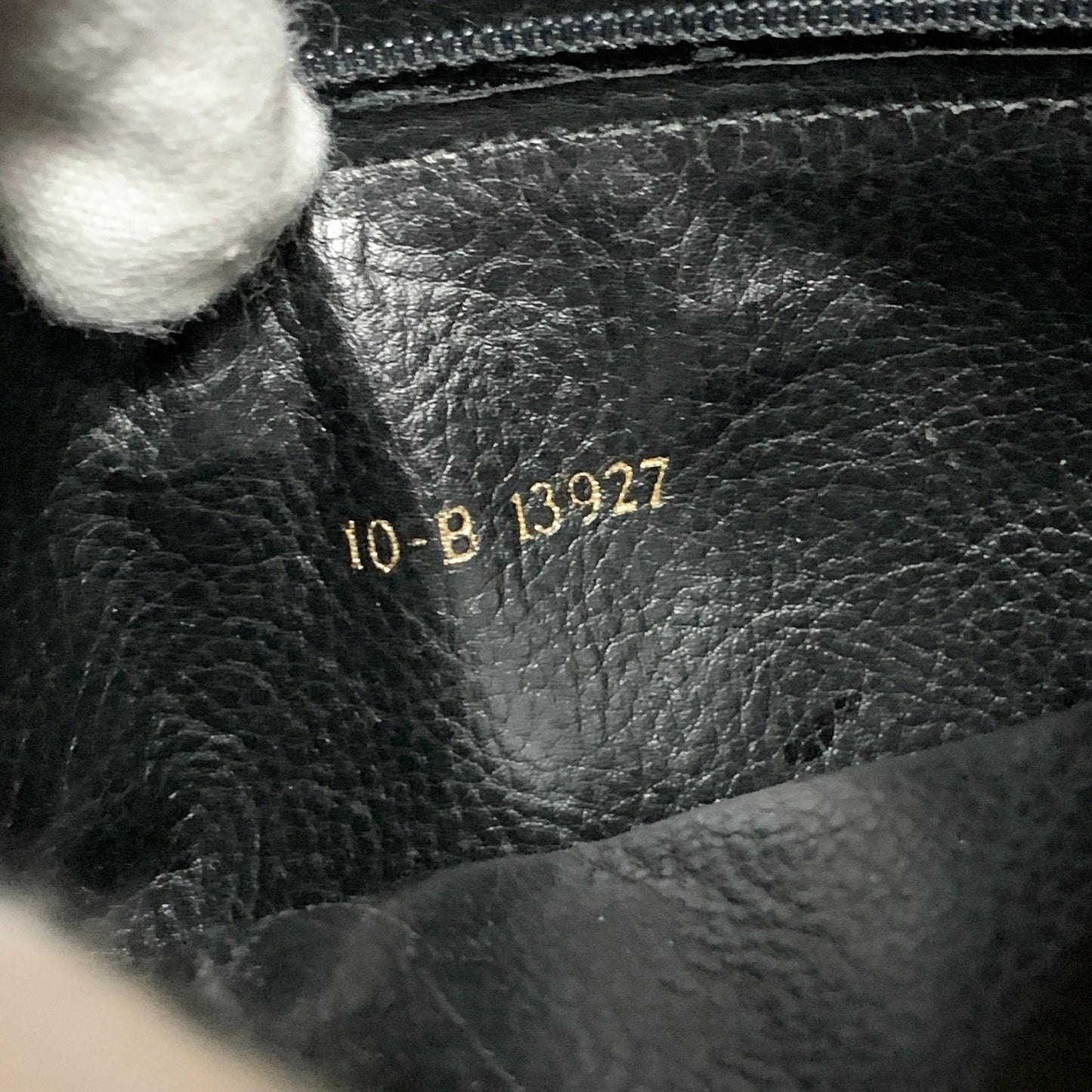 FENDI Bag Pecan FF Logo Shoulder Purse Leather Brown Gold Used Authentic