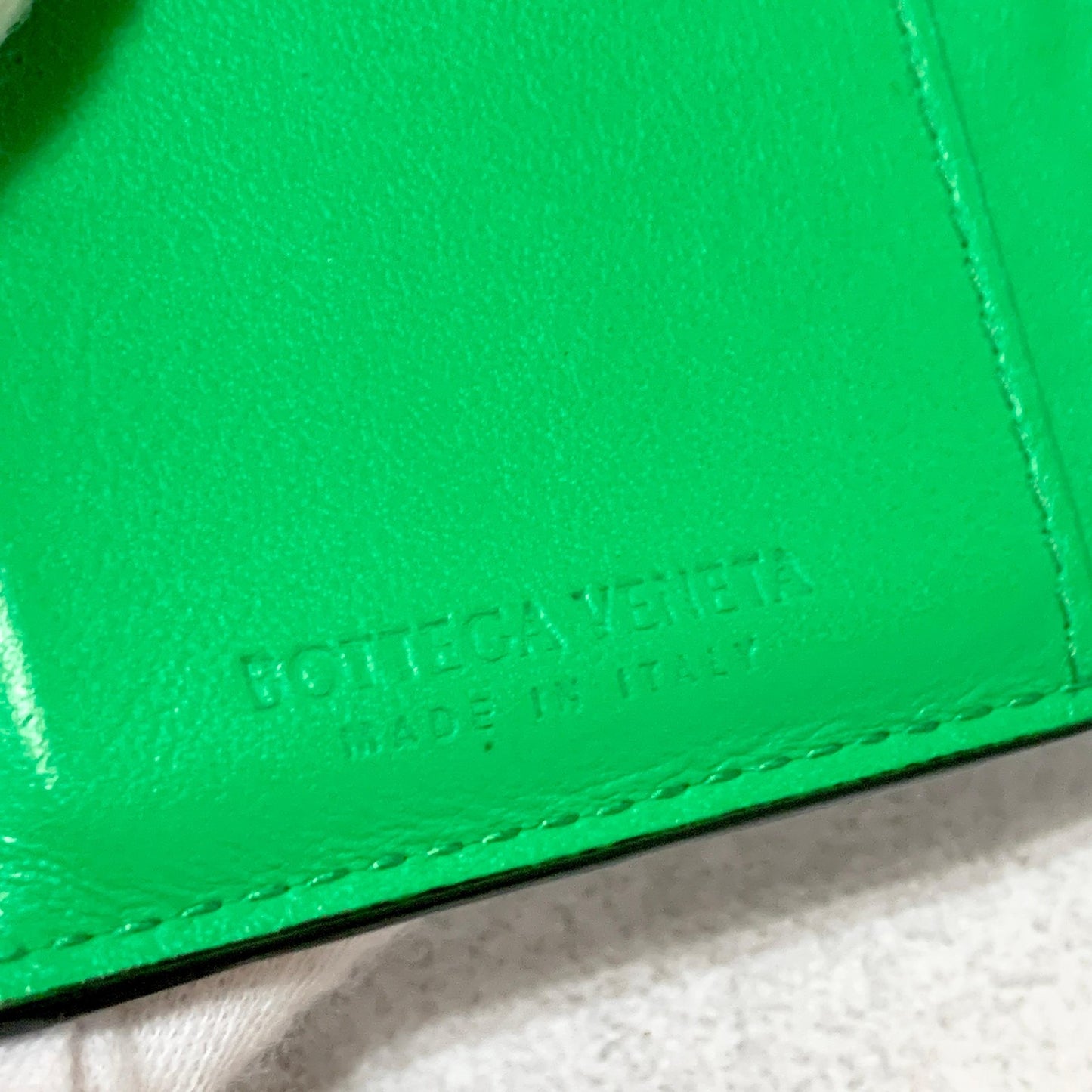 Bottega Veneta Coin Case Intrecciato Bi-fold Holder Wallet Flap Purse Compact