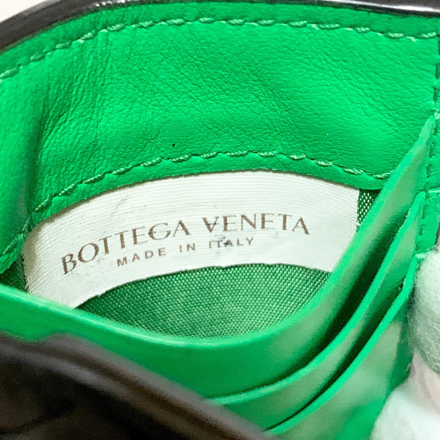 Bottega Veneta Coin Case Intrecciato Bi-fold Holder Wallet Flap Purse Compact