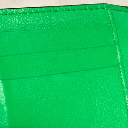Bottega Veneta Coin Case Intrecciato Bi-fold Holder Wallet Flap Purse Compact