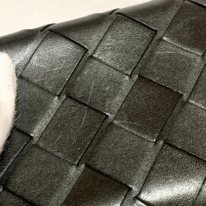 Bottega Veneta Coin Case Intrecciato Bi-fold Holder Wallet Flap Purse Compact