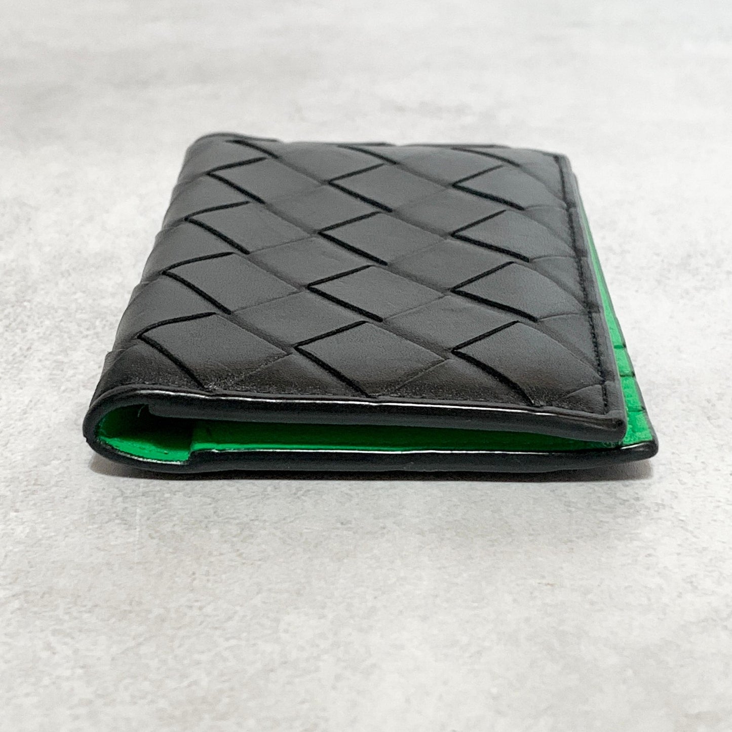Bottega Veneta Coin Case Intrecciato Bi-fold Holder Wallet Flap Purse Compact