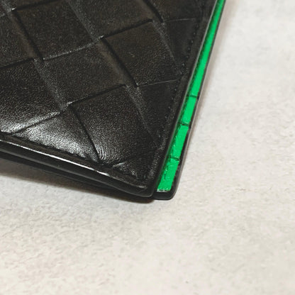 Bottega Veneta Coin Case Intrecciato Bi-fold Holder Wallet Flap Purse Compact