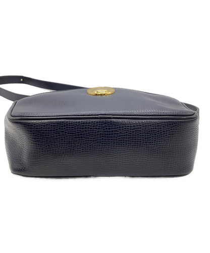 Christian Dior Shoulder Bag Purse CD Navy Authentic