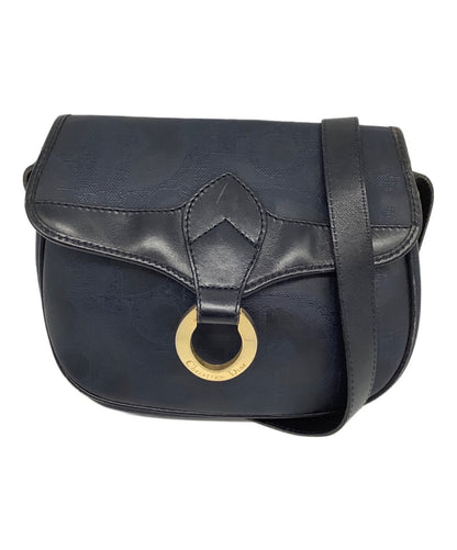 Christian Dior Shoulder Bag Purse Navy Authentic