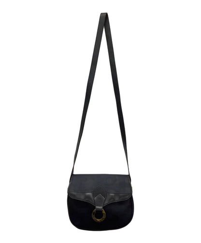 Christian Dior Shoulder Bag Purse Navy Authentic