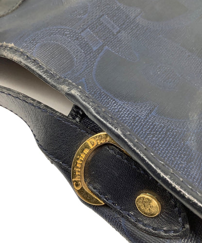 Christian Dior Shoulder Bag Purse Navy Authentic