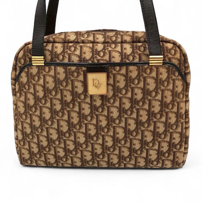 Christian Dior Hand Bag Tote Purse Trotter Authentic