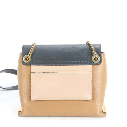 Chloe Shoulder Bag Purse Leather Multicolor Authentic