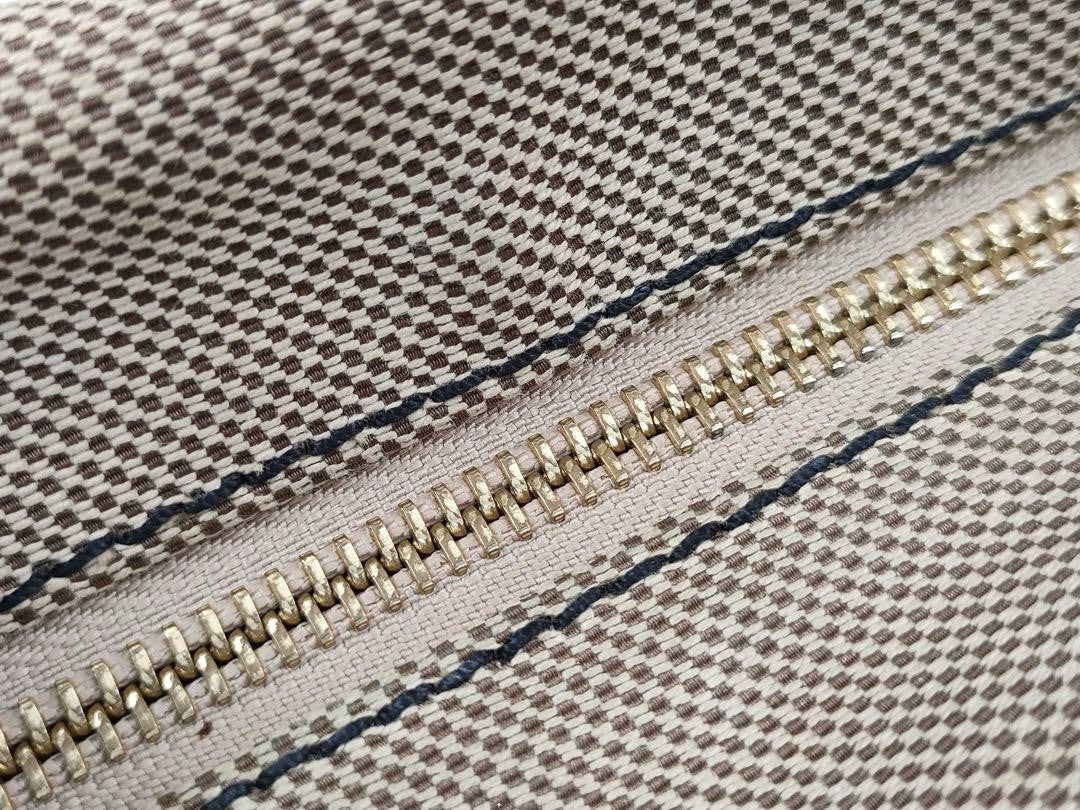 Chloe Hand Bag Tote Purse Canvas Leather Beige Authentic
