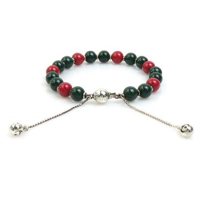 GUCCI Bracelet Bangle Metal Green Red Unisex Accessory Authentic