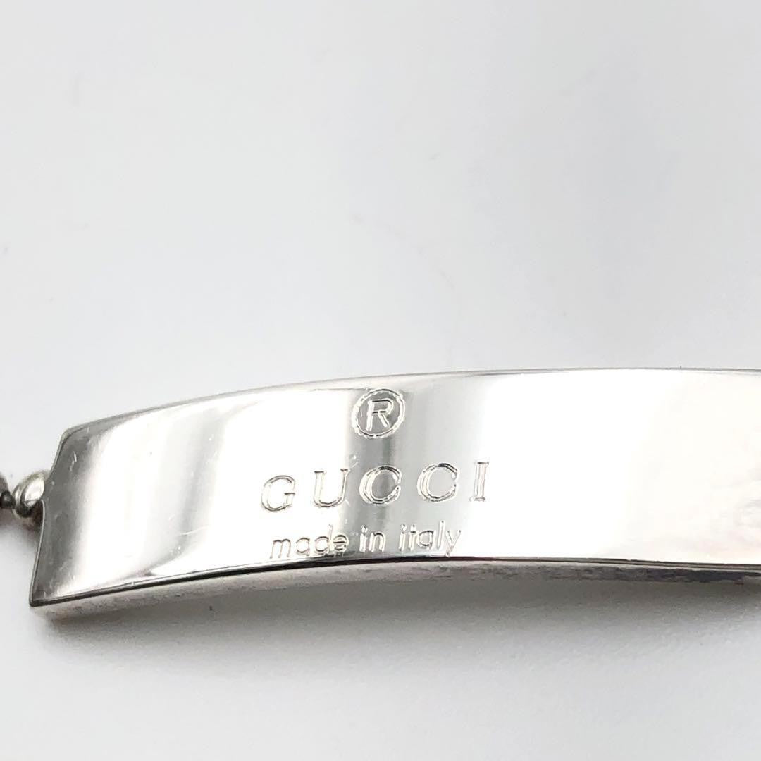 GUCCI Bracelet Bangle Ball Chain Silver 925 Women Accessory Authentic