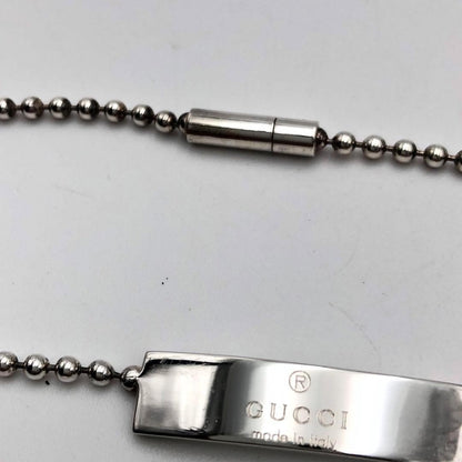 GUCCI Bracelet Bangle Ball Chain Silver 925 Women Accessory Authentic