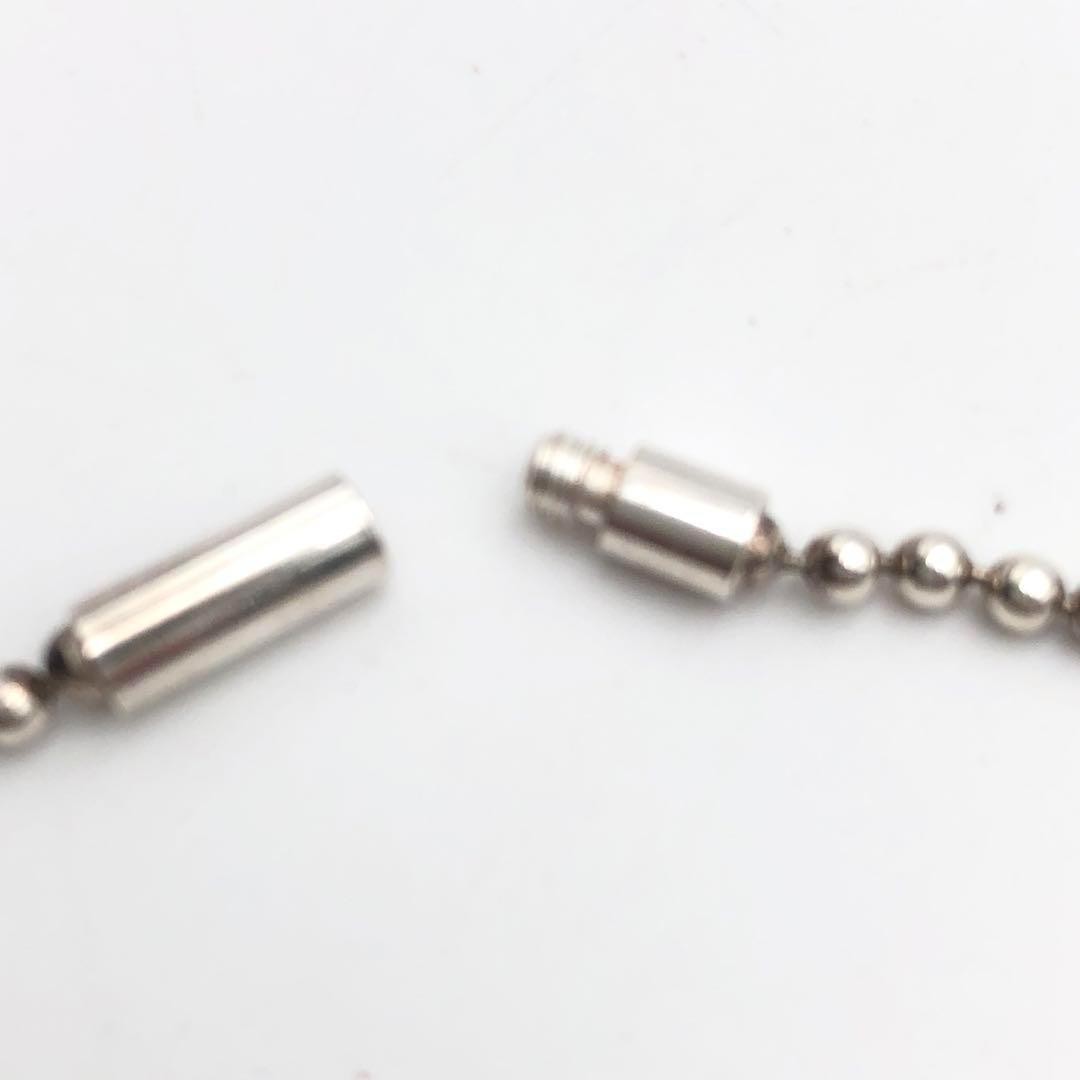 GUCCI Bracelet Bangle Ball Chain Silver 925 Women Accessory Authentic