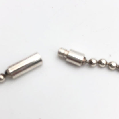 GUCCI Bracelet Bangle Ball Chain Silver 925 Women Accessory Authentic