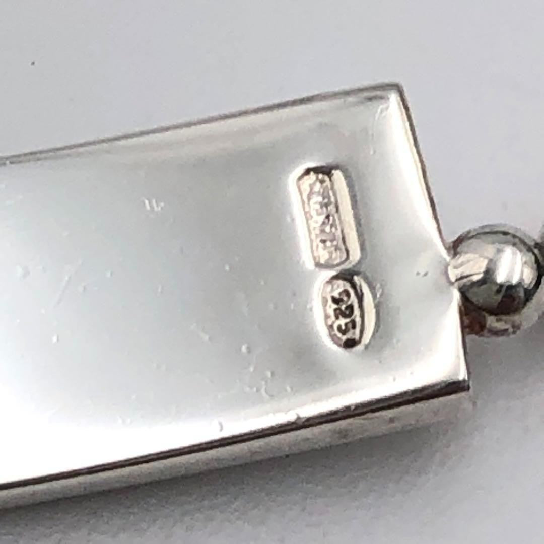 GUCCI Bracelet Bangle Ball Chain Silver 925 Women Accessory Authentic