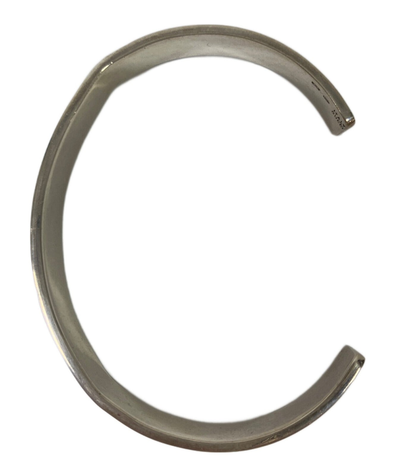 GUCCI Bracelet Bangle Silver White Men's Accessory Authentic