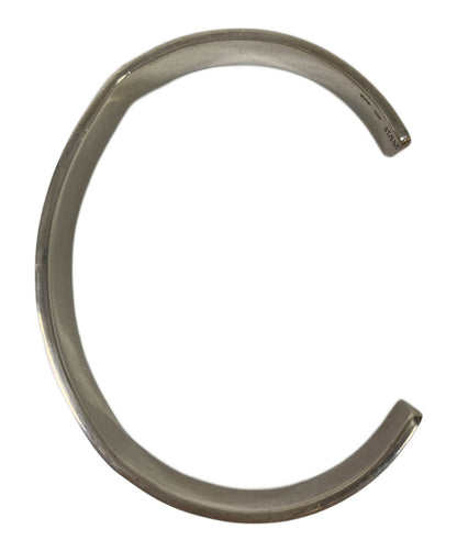 GUCCI Bracelet Bangle Silver White Men's Accessory Authentic