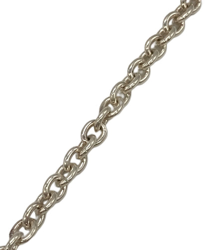 GUCCI Necklace Pendant Interlocking G Silver 925 Women Accessory Authentic