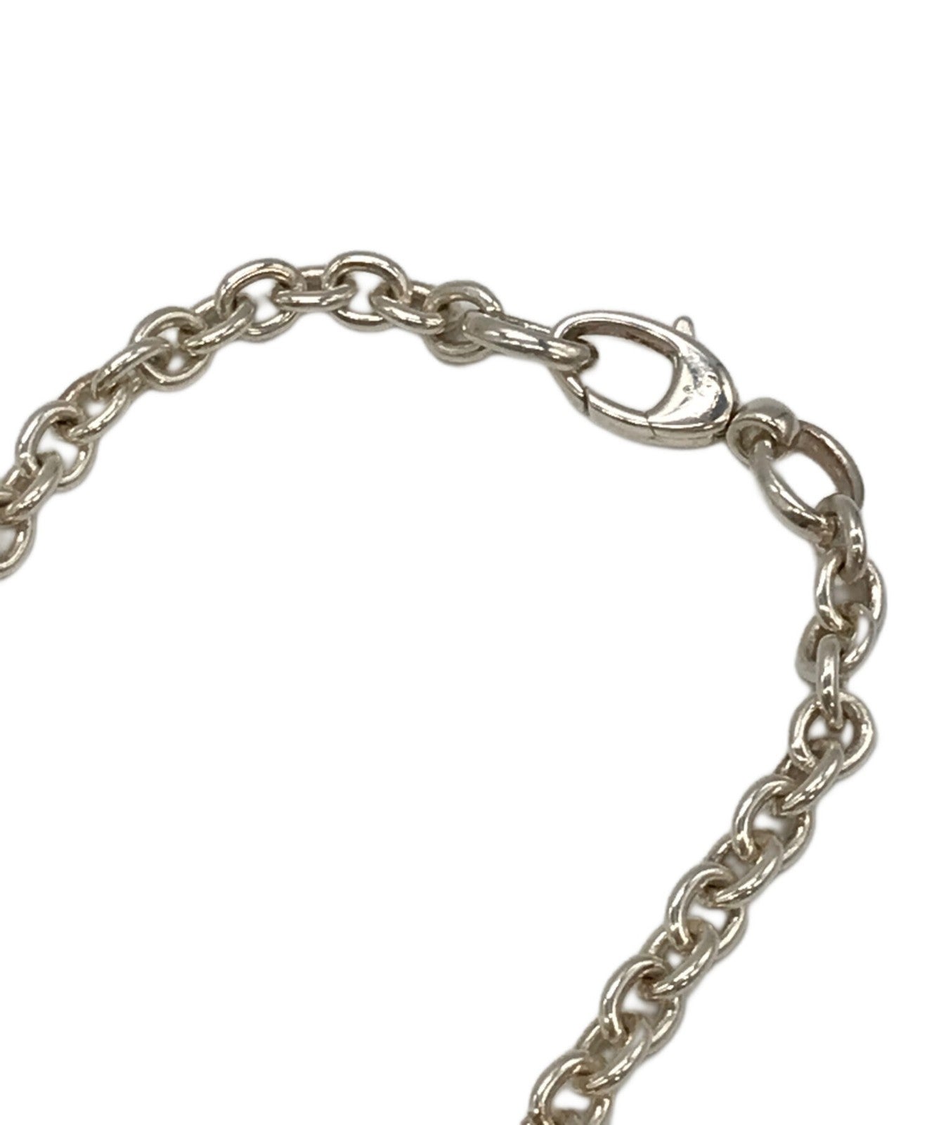 GUCCI Necklace Pendant Interlocking G Silver 925 Women Accessory Authentic