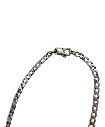 GUCCI Necklace Pendant Silver Men's Accessory Authentic