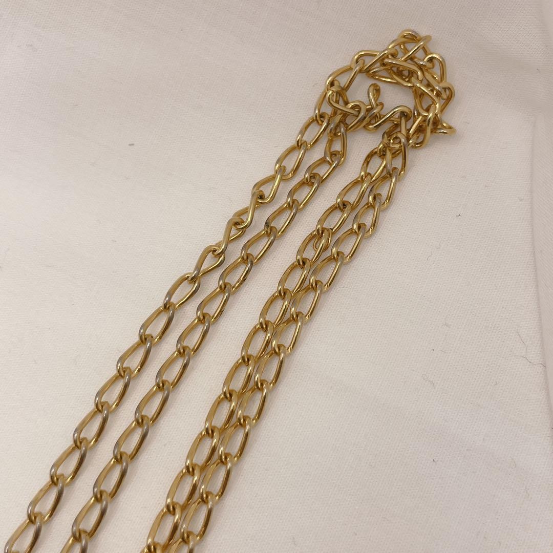 GUCCI Necklace Pendant Sherry Line Bottle Women Accessory Authentic