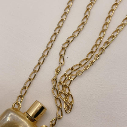 GUCCI Necklace Pendant Sherry Line Bottle Women Accessory Authentic