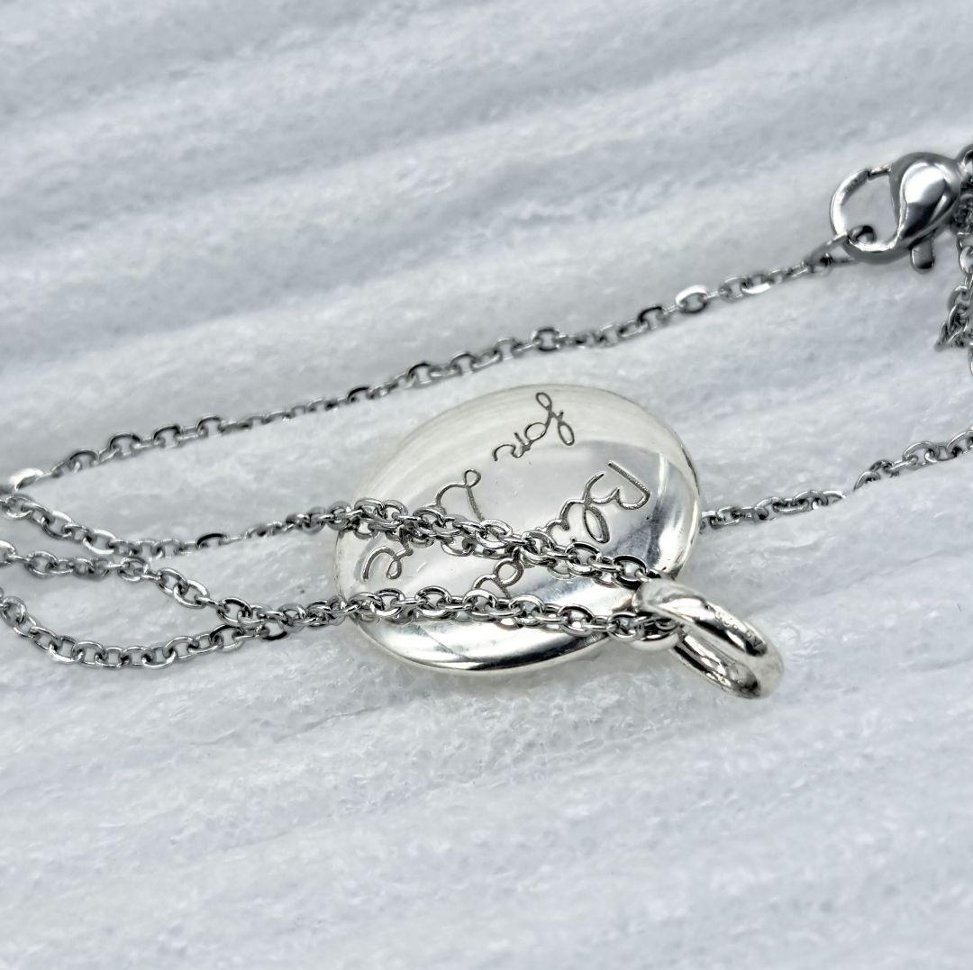 GUCCI Necklace Pendant Blind for Love Tiger Head Silver 925 Unisex Accessory