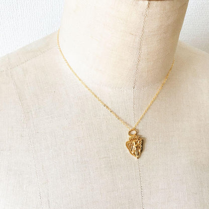 GUCCI Necklace Pendant Crest Charm Demna Old Men's Accessory Authentic