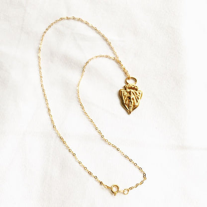 GUCCI Necklace Pendant Crest Charm Demna Old Men's Accessory Authentic