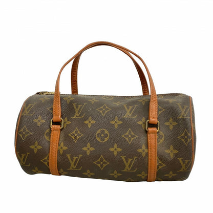 Louis Vuitton Hand Bag Tote Purse Monogram M51386 Brown Authentic