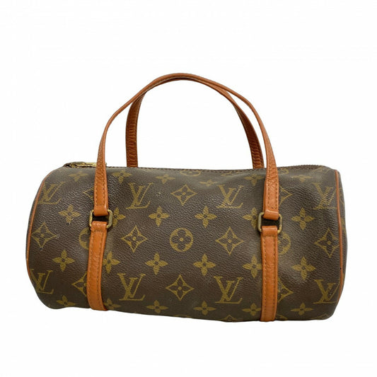 Louis Vuitton Hand Bag Tote Purse Monogram M51386 Brown Authentic