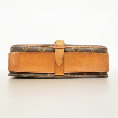 Louis Vuitton Shoulder Bag Purse Monogram M51252 Brown Authentic