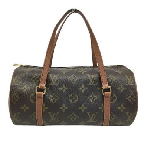 Louis Vuitton Hand Bag Tote Purse Monogram M51366 Brown Authentic