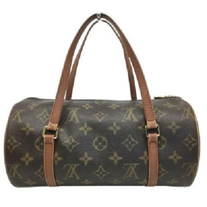 Louis Vuitton Hand Bag Tote Purse Monogram M51366 Brown Authentic