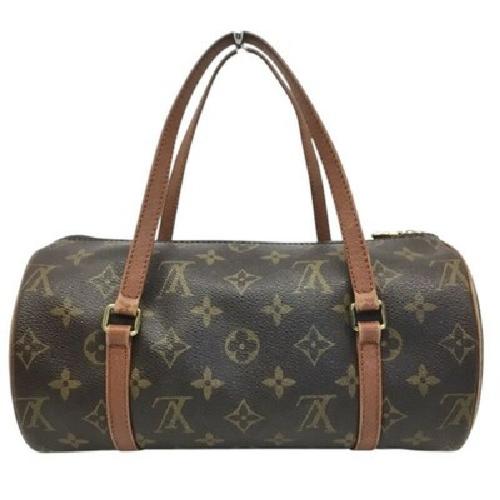 Louis Vuitton Hand Bag Tote Purse Monogram M51366 Brown Authentic