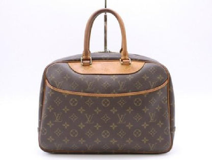 Louis Vuitton Hand Bag Tote Purse Monogram M47270 Brown Authentic